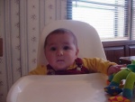 EliInHighchair