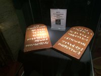 IMG 1593  "Original" Ten Commandments displayed in Grauman's