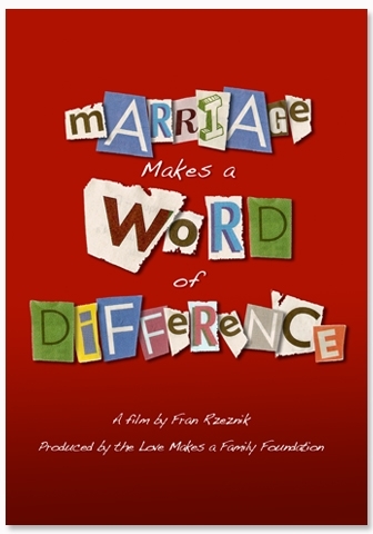 Marriage Makes a Word of Difference